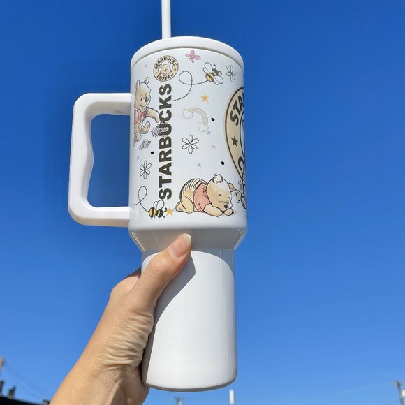 Disney Winnie the Pooh Brand new 40 oz double wall stainless travel offi… - Picture 8 of 16